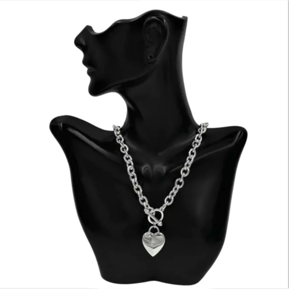 Sterling Silver Heart Necklace